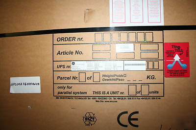 New ge sg series ups - product #: UPS002SG444AN50