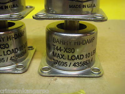 New lot of 4 barry mounts isolation vibration control