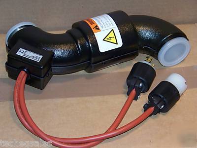  inficon balzer heated left turbo elbow 0190-19969 