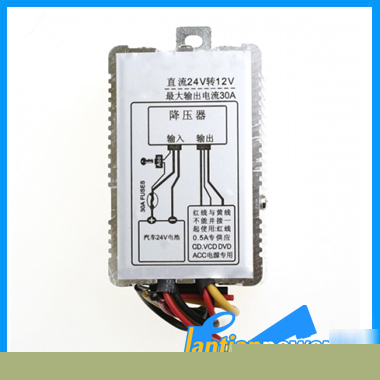 New dc-dc 24V to 12V car power supply converter 