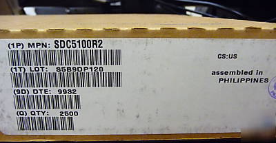 New motorola semiconductor SDC5100DR2 /5109923D14 2500X