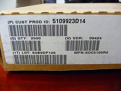 New motorola semiconductor SDC5100DR2 /5109923D14 2500X