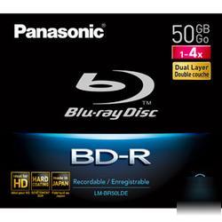 New panasonic 4X bd-r double layer media lm-BR50LDE