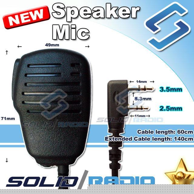 Speaker microphone for kg-UVD1 px-777 px-888 vev-3288S