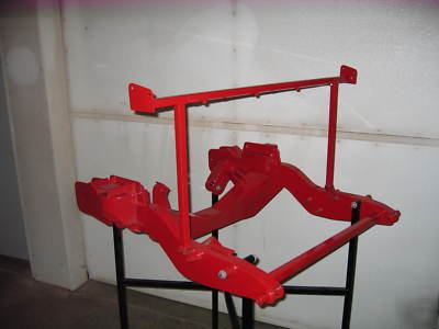 Street rod chassis fixtures/jigs and components