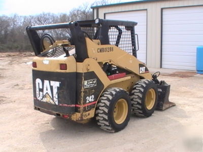 2003 caterpillar 242 skid steer loader