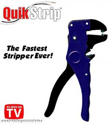 (4) quick strip automatic self adjusting wire stripper 