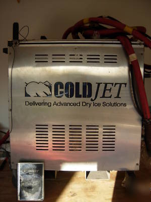 Cold jet aero 75-dx dry ice blasting machine