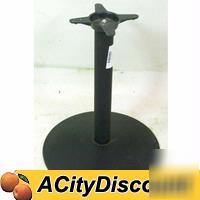 Commercial restaurant dining area metal table base