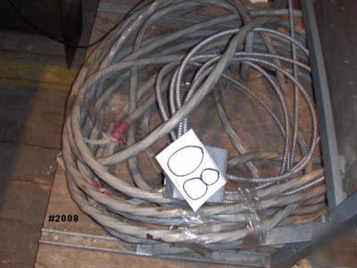 Field construction site electrical panel 100 ft cord