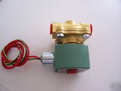 New asco redhat valve 1/2 inch 12VOLT in box 