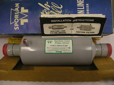 Sporlan catch all c-309-s-t-hh filter drier 1 1/8