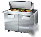 True tssu-48-18M-b| sandwich/salad food unit mega top|