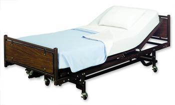 Fitted hospital sheets and pillowcase by invacare
