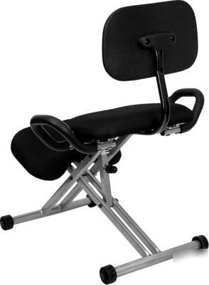 Kneeling office chair ergonomic posture stool knee rest