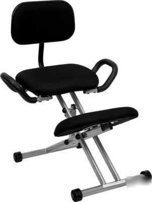 Kneeling office chair ergonomic posture stool knee rest