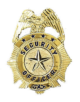 Mini security officer badge