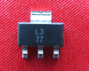 10PCS LM317, 1.5A, adjustable output voltage, sot-223