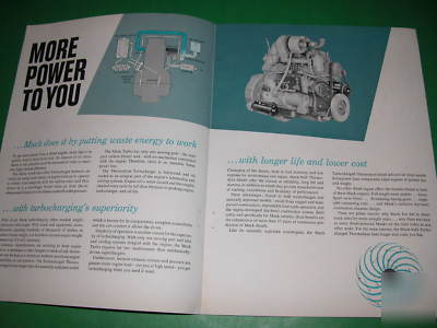 1960 mack truck thermodyne diesel engine catalog 