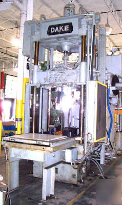 50 ton dake 4-post hydraulic die spotting press