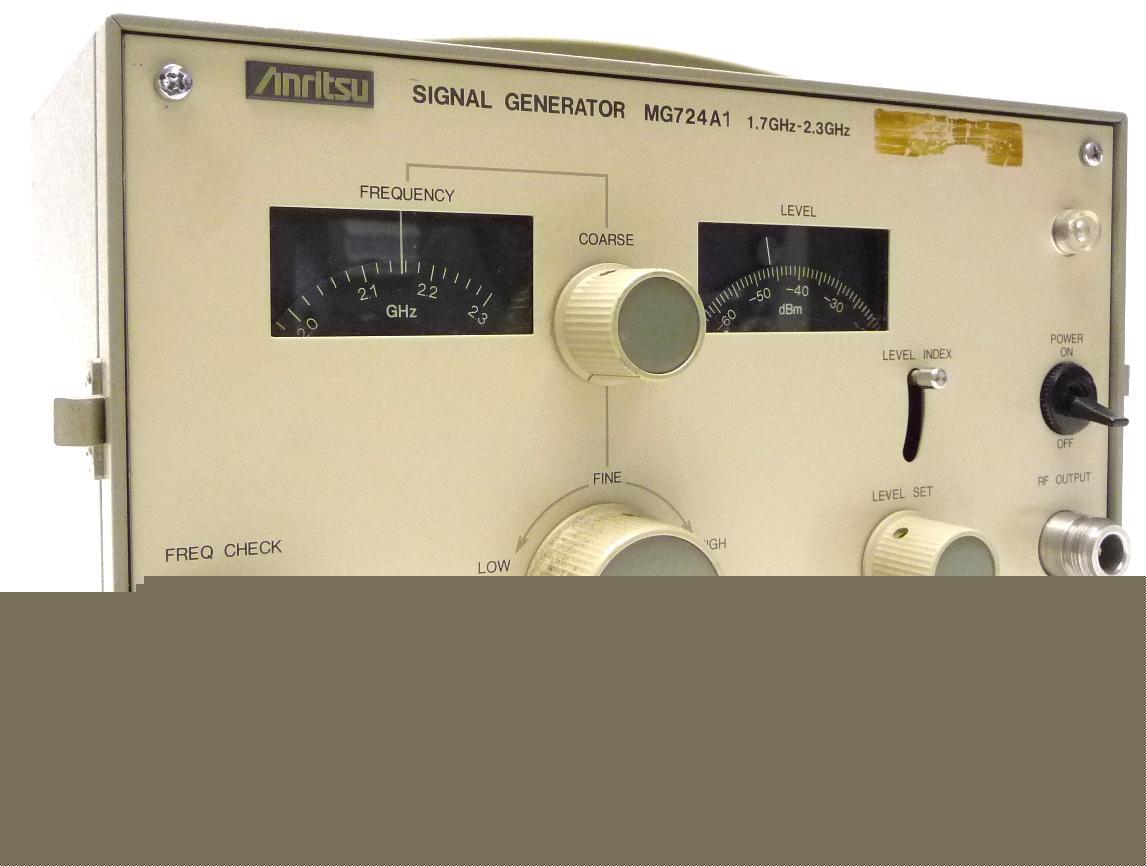 Anritsu MG724A1 1.7-2.3GHZ microwave signal generator