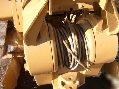 Cat D4H tsk track skidder winch very good in boys