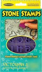 Concrete/stone stamp set (letters & numbers)) victorian