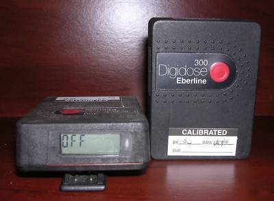 Electronic dosimeter radiation detector calibrated DD30