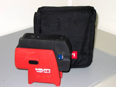 Hilti pmp 34F multidirectional 4 dot laser level w/case