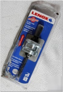 Lenox 12202 2L quick-change hole saw arbor hex shank
