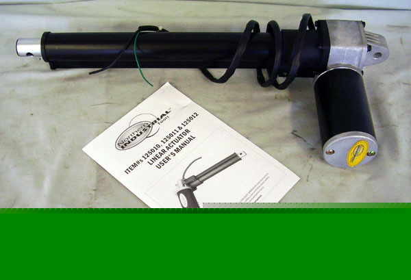 Linear actuator 12 volt 11 13/16 inch stroke 1350 lb