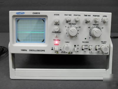 New 10 mhz single channel trace oscilliscope, brand 