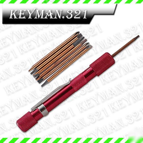 New 6 in 1 tool phone screwdriver set for cell phone 