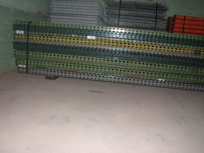 Pallet rack uprights used heavy duty 42