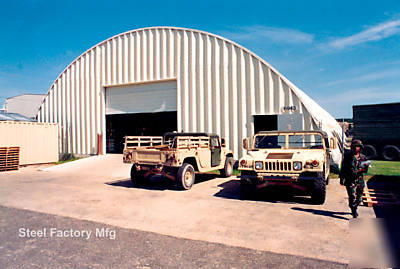 Steel factory metal prefab arch quonset dome building 