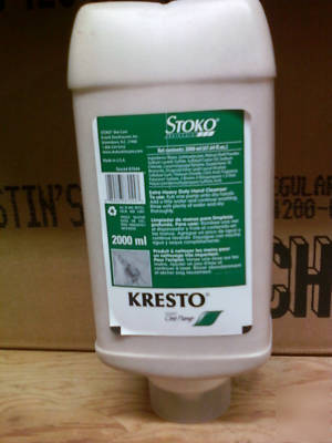 Stoko 2000ML kresto heavy duty hand cleaner grease oil