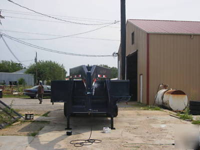 New 8 x 20 x 2 drop sides dump trailer we ship 