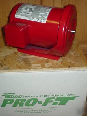 New taco profit 1/6HP replacement pump motor mot-b-100 