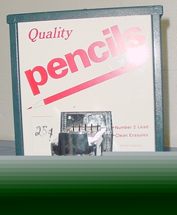 Pencil vending machine vertical 5 coin operated working