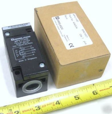 Pepperl fuchs MPV11HD 454504 spdt photoelectric sensor