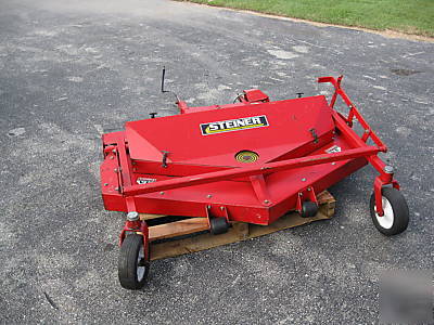 Steiner 60 rotary mower deck mulching or rear discharge