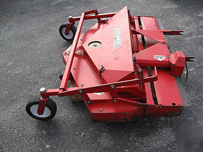 Steiner 60 rotary mower deck mulching or rear discharge