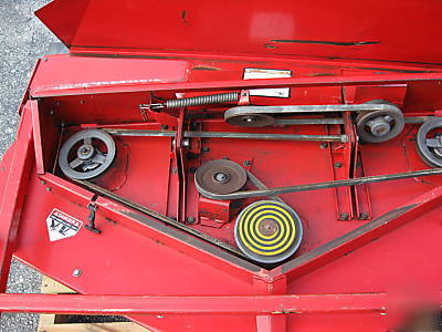 Steiner 60 rotary mower deck mulching or rear discharge