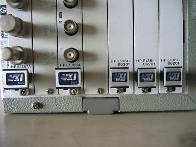 Agilent / hp 75000 series b hp E1301A w/ modules