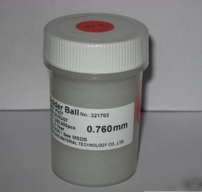 Bga ic leaded solder ball 0.5MM, 0.6MM & 0.76MM 25K