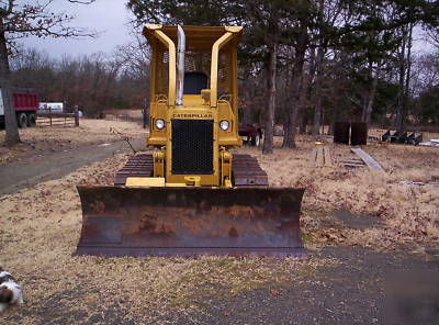 Cat D3 dozer-winch-6 way blade-diesel--p/s transmission