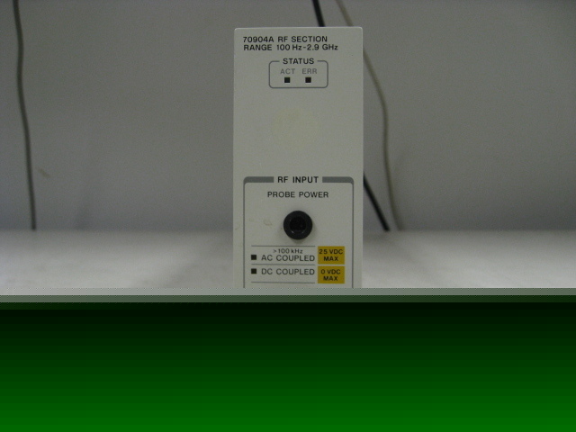Hp 70904A spectrum analyzer module 2.9 ghz