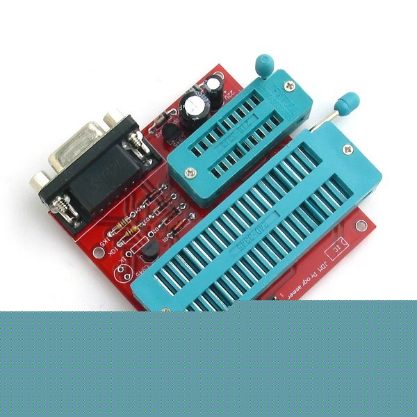 Jdm pic programmer microchip 16F84 - 40 & 18 zif socket