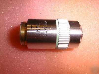 Leitz microscope objective npl 20X/0.40 infinity/- ex+