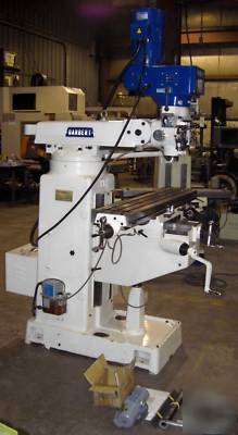 Never used, darbert, vertical knee type milling machine